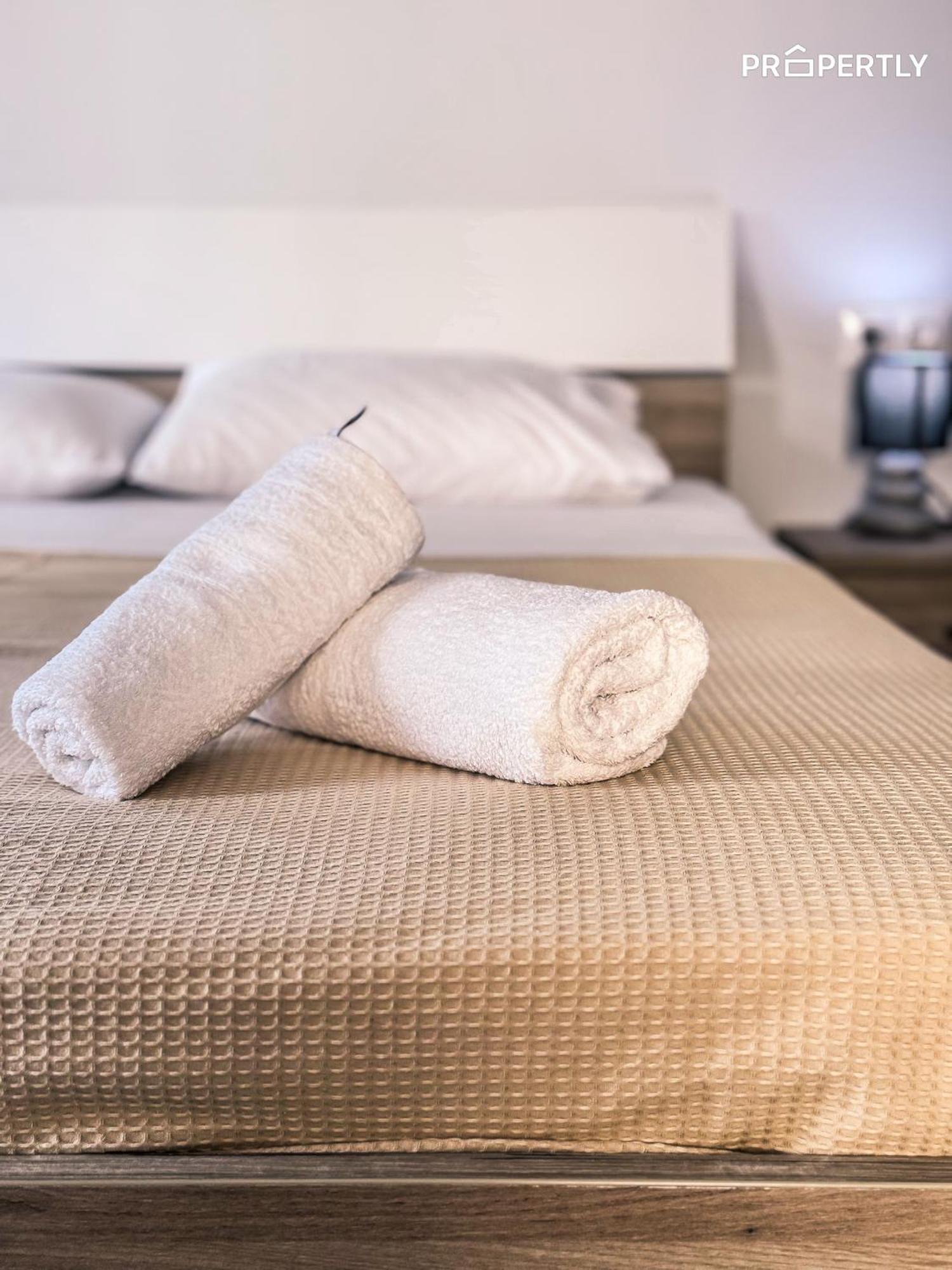 Seaside Retreat #Propertly Apartment Nea Kallikrateia Ngoại thất bức ảnh
