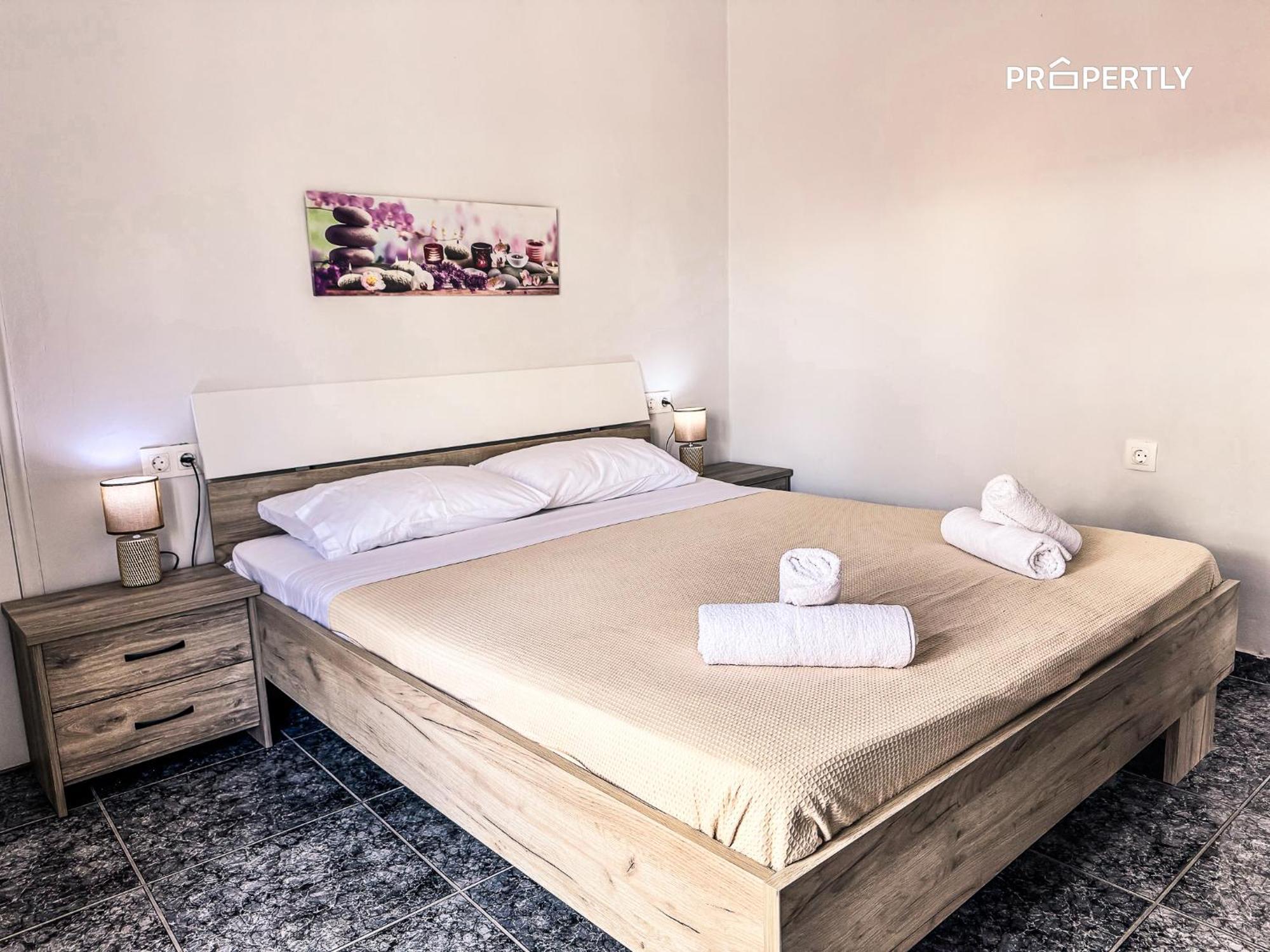 Seaside Retreat #Propertly Apartment Nea Kallikrateia Ngoại thất bức ảnh