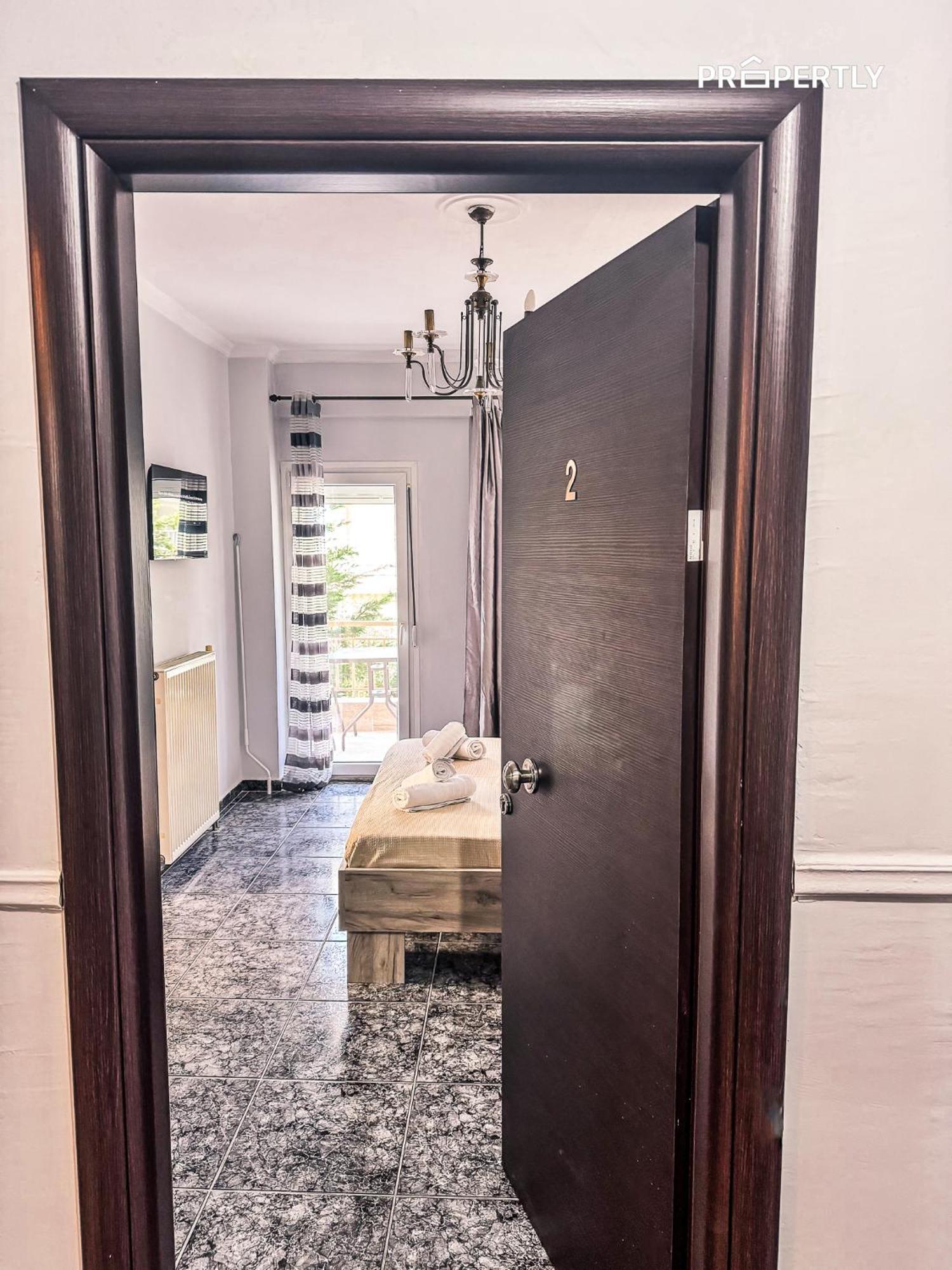 Seaside Retreat #Propertly Apartment Nea Kallikrateia Ngoại thất bức ảnh