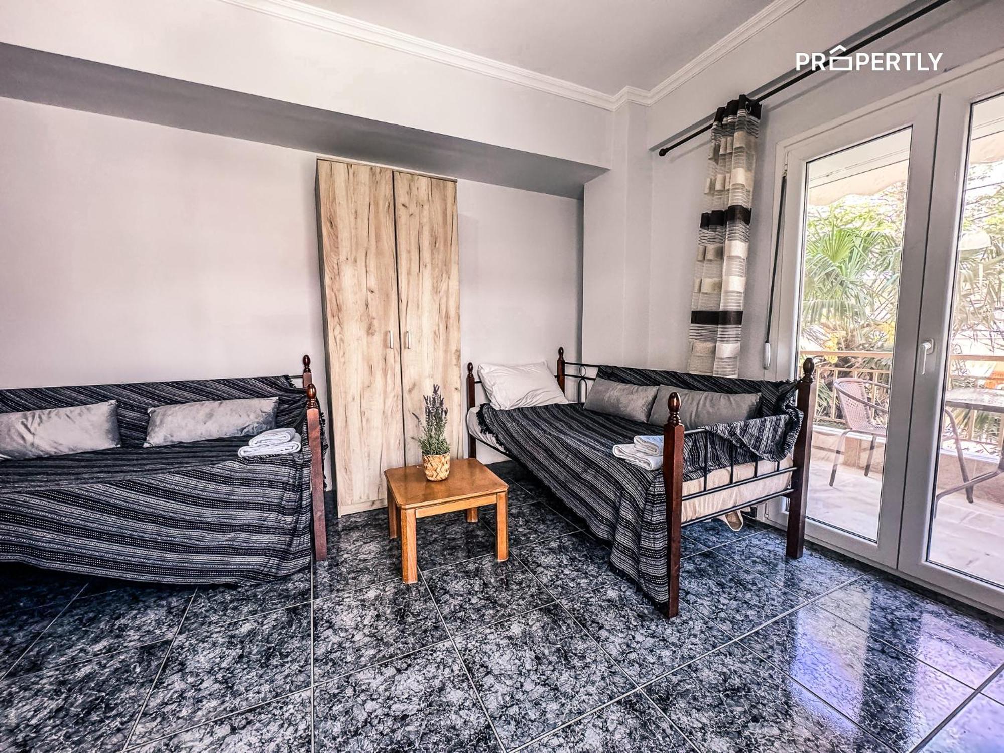 Seaside Retreat #Propertly Apartment Nea Kallikrateia Ngoại thất bức ảnh