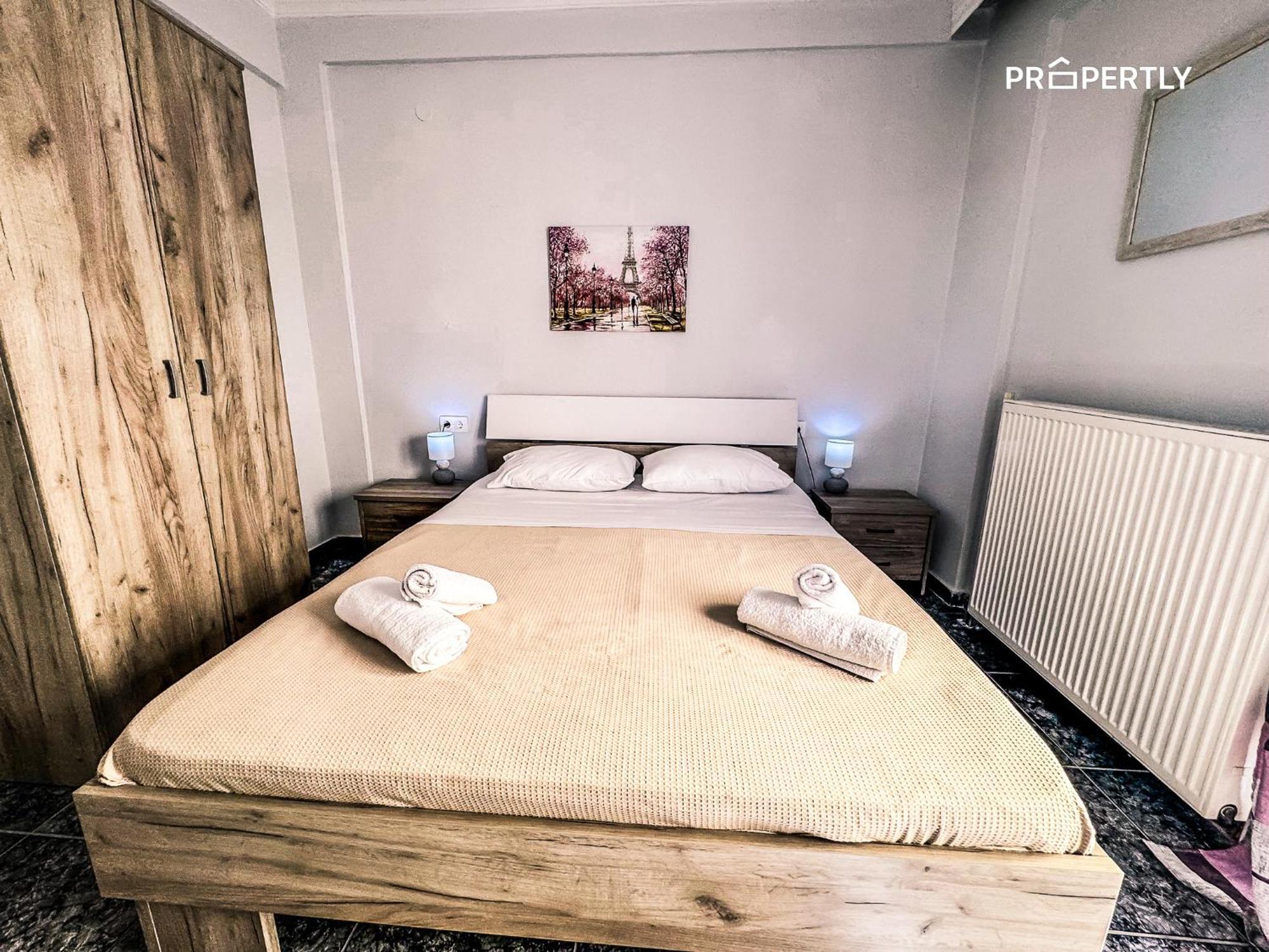 Seaside Retreat #Propertly Apartment Nea Kallikrateia Ngoại thất bức ảnh