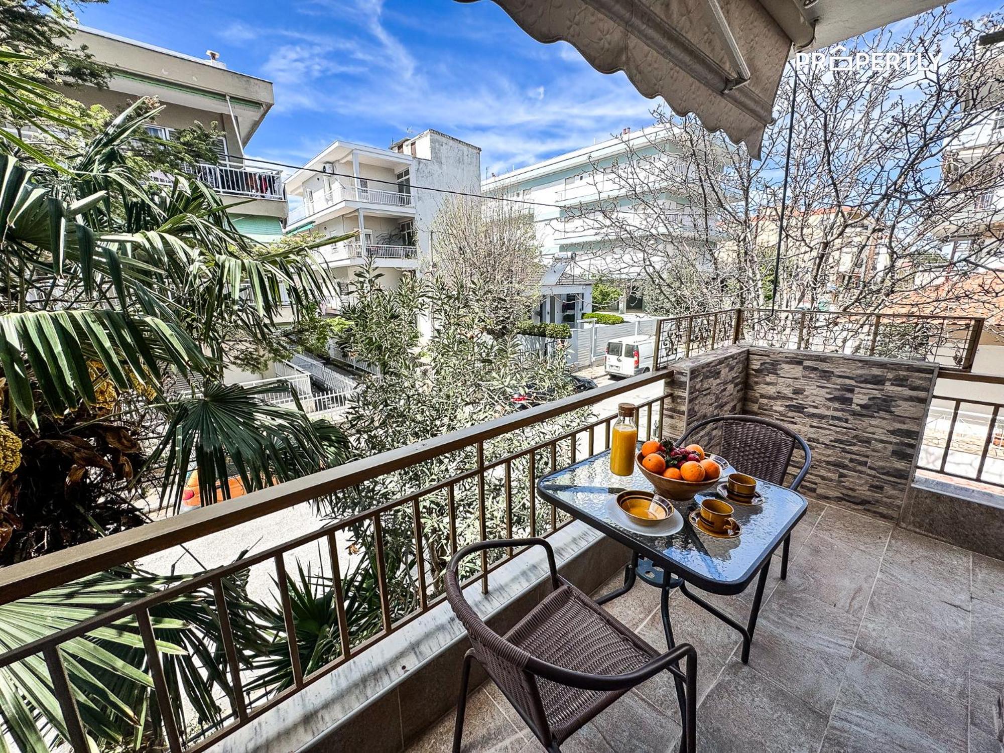Seaside Retreat #Propertly Apartment Nea Kallikrateia Ngoại thất bức ảnh