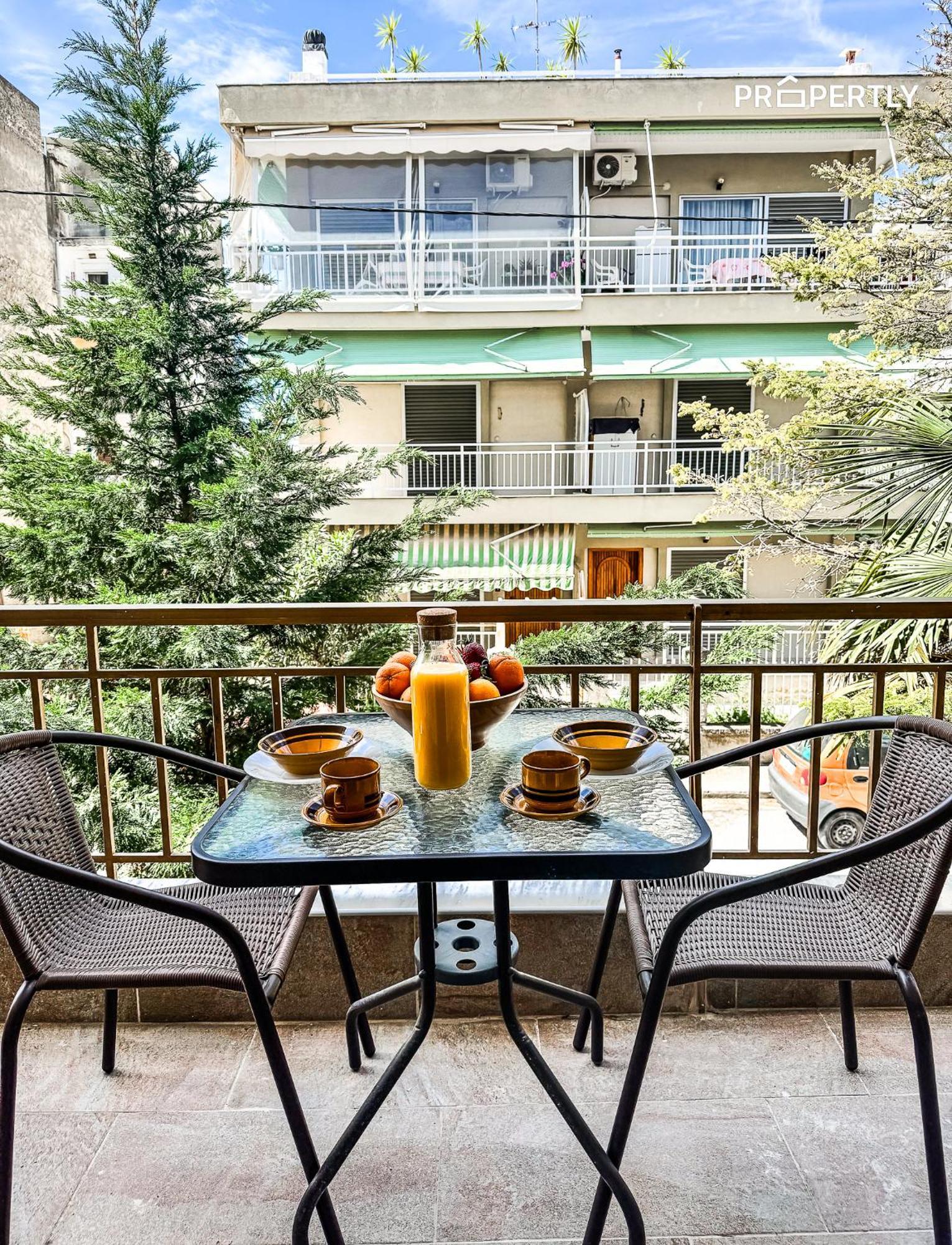 Seaside Retreat #Propertly Apartment Nea Kallikrateia Ngoại thất bức ảnh