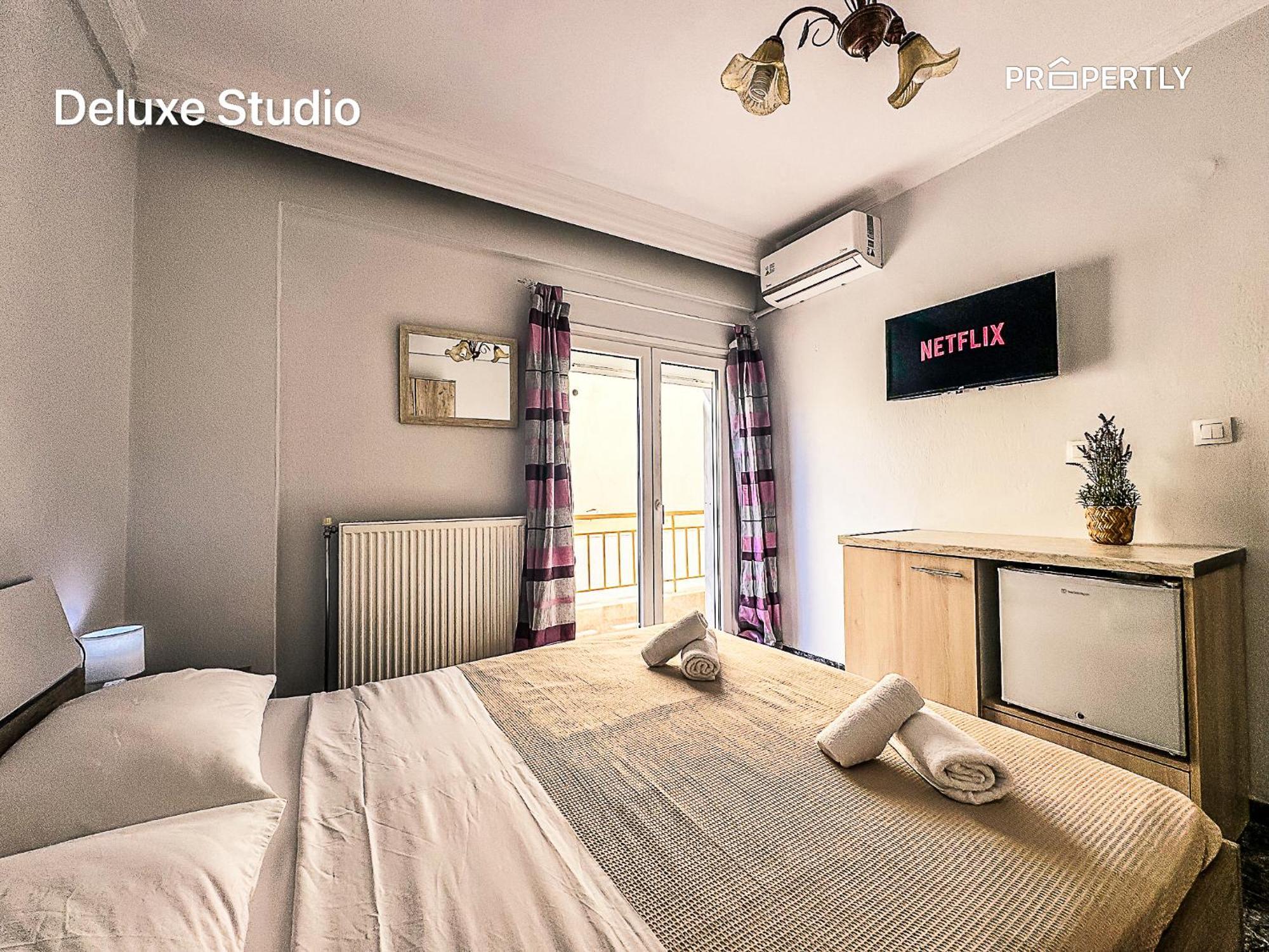 Seaside Retreat #Propertly Apartment Nea Kallikrateia Ngoại thất bức ảnh