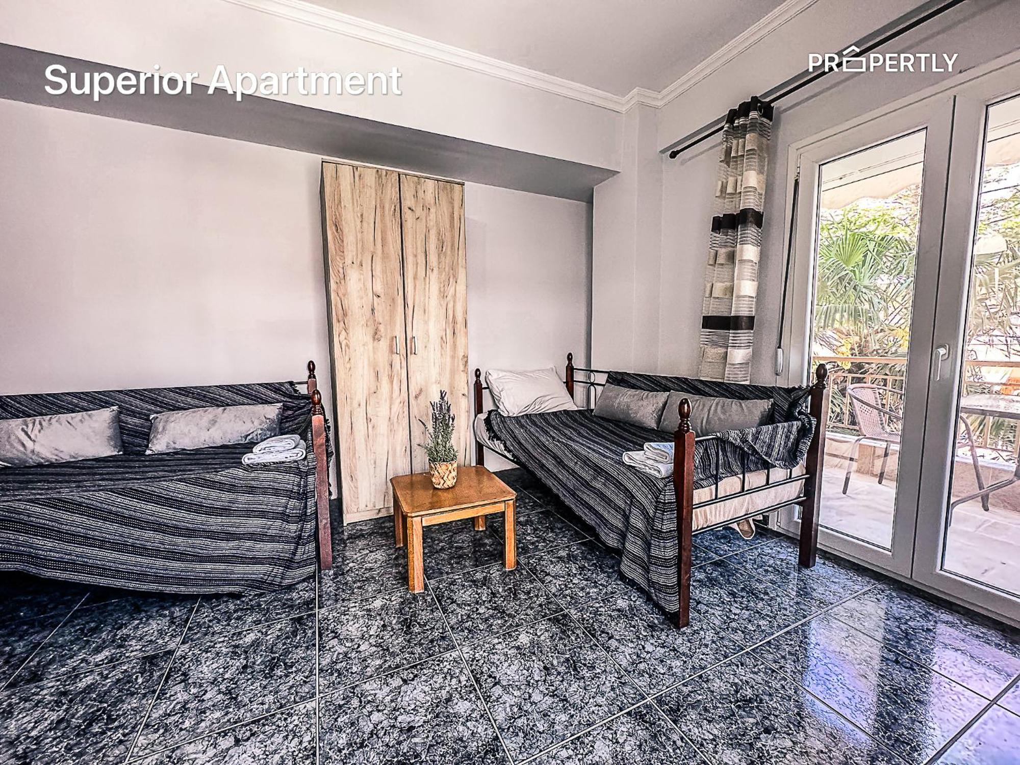 Seaside Retreat #Propertly Apartment Nea Kallikrateia Ngoại thất bức ảnh