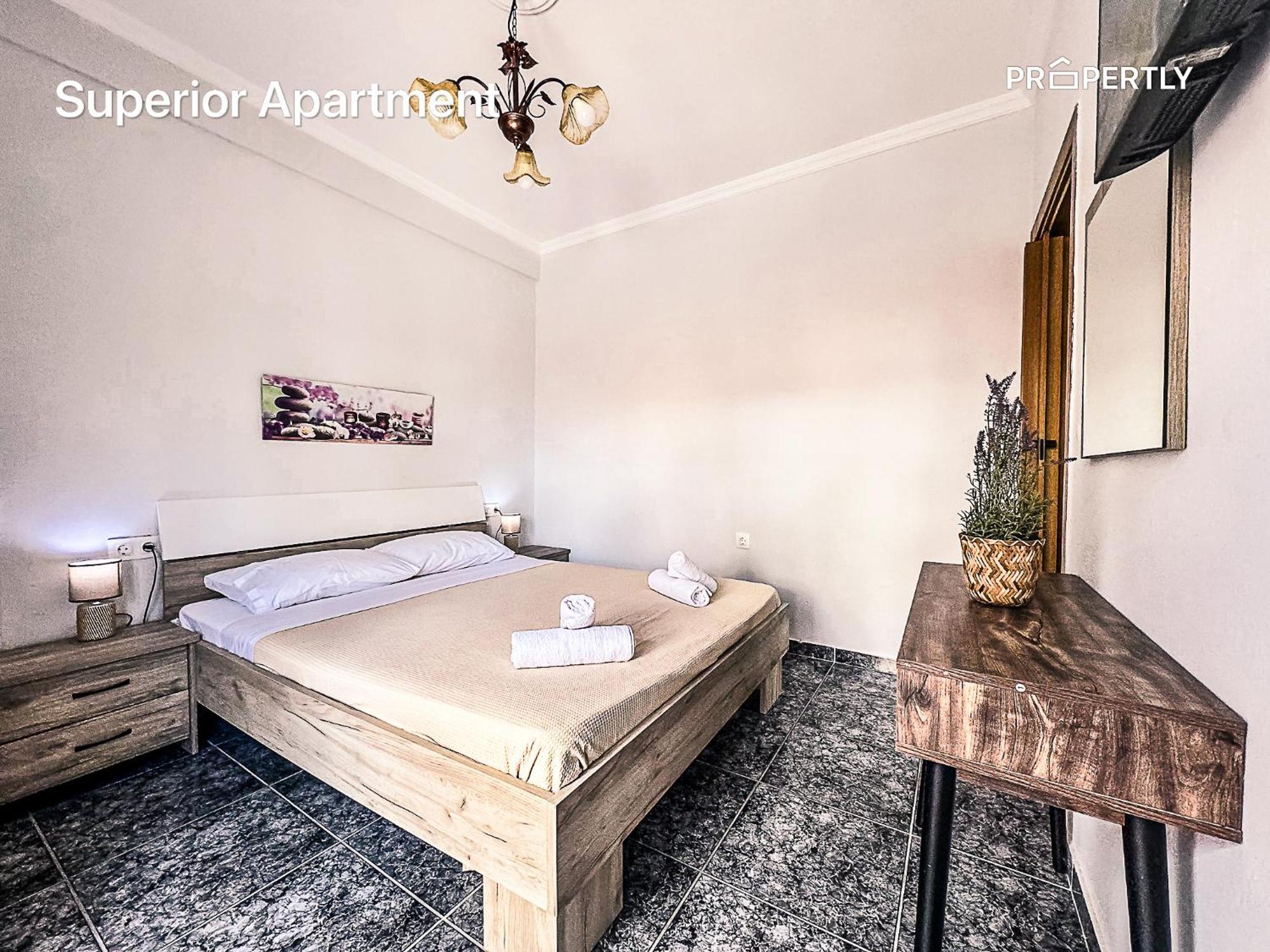 Seaside Retreat #Propertly Apartment Nea Kallikrateia Ngoại thất bức ảnh