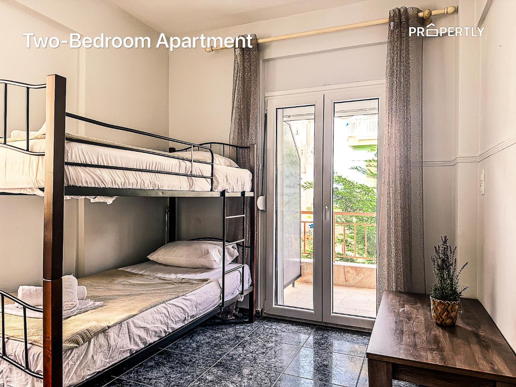 Seaside Retreat #Propertly Apartment Nea Kallikrateia Ngoại thất bức ảnh